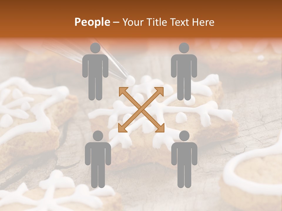 Holiday Gingerbread Dessert PowerPoint Template