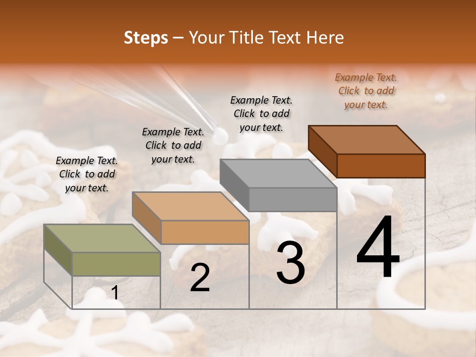 Holiday Gingerbread Dessert PowerPoint Template