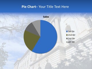 Government Facade American PowerPoint Template