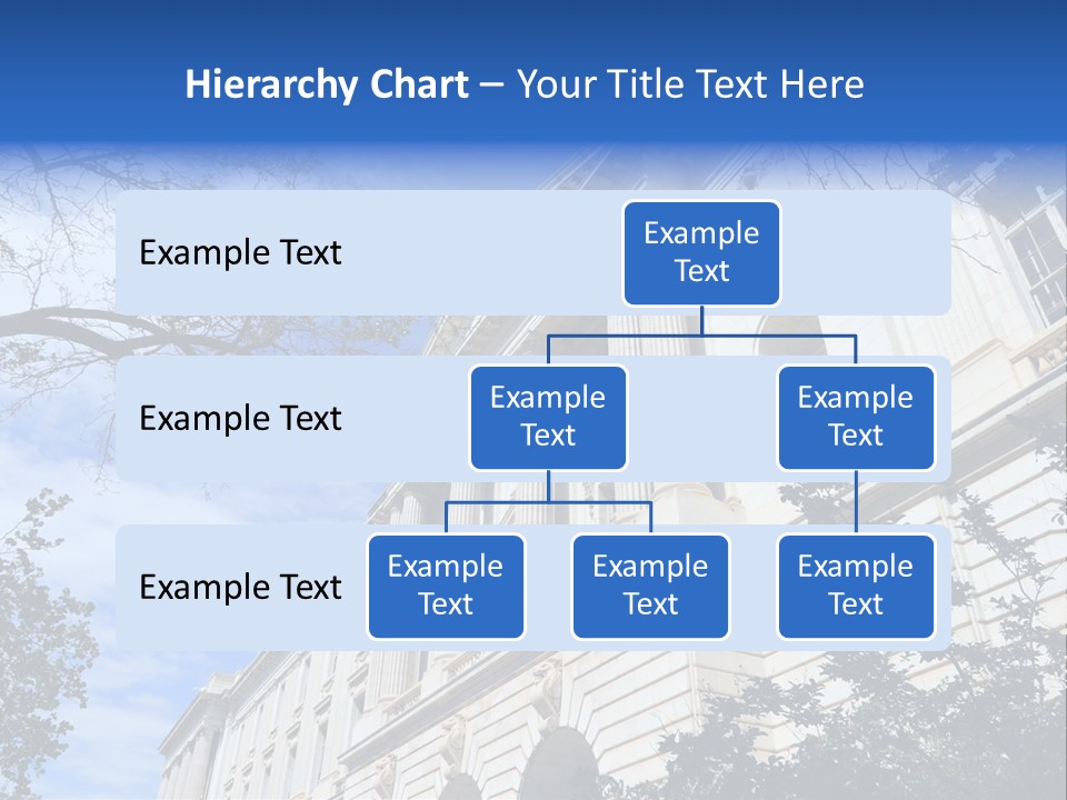 Government Facade American PowerPoint Template