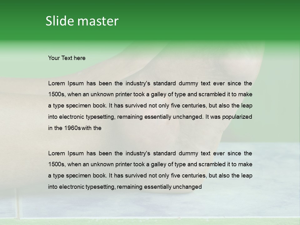 Hurt Medical Goat PowerPoint Template