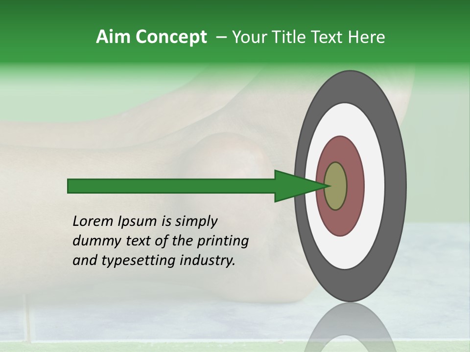 Hurt Medical Goat PowerPoint Template