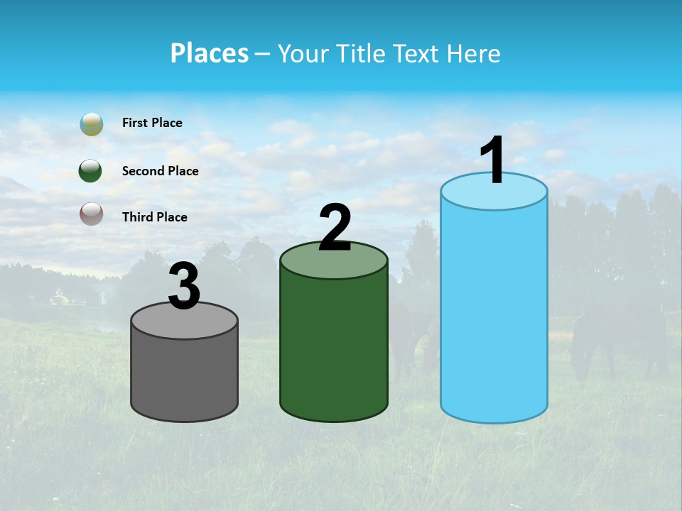 Summer Sunset Day PowerPoint Template