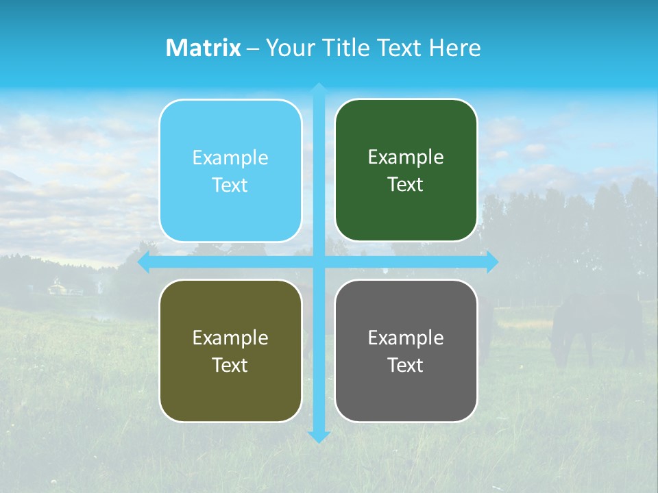 Summer Sunset Day PowerPoint Template