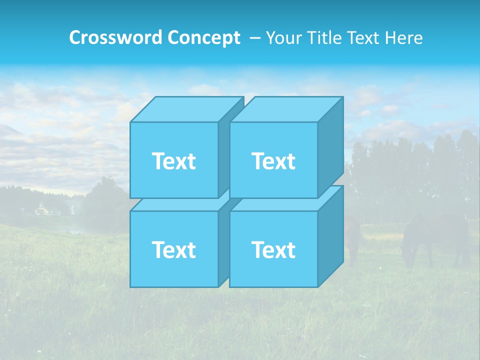 Summer Sunset Day PowerPoint Template