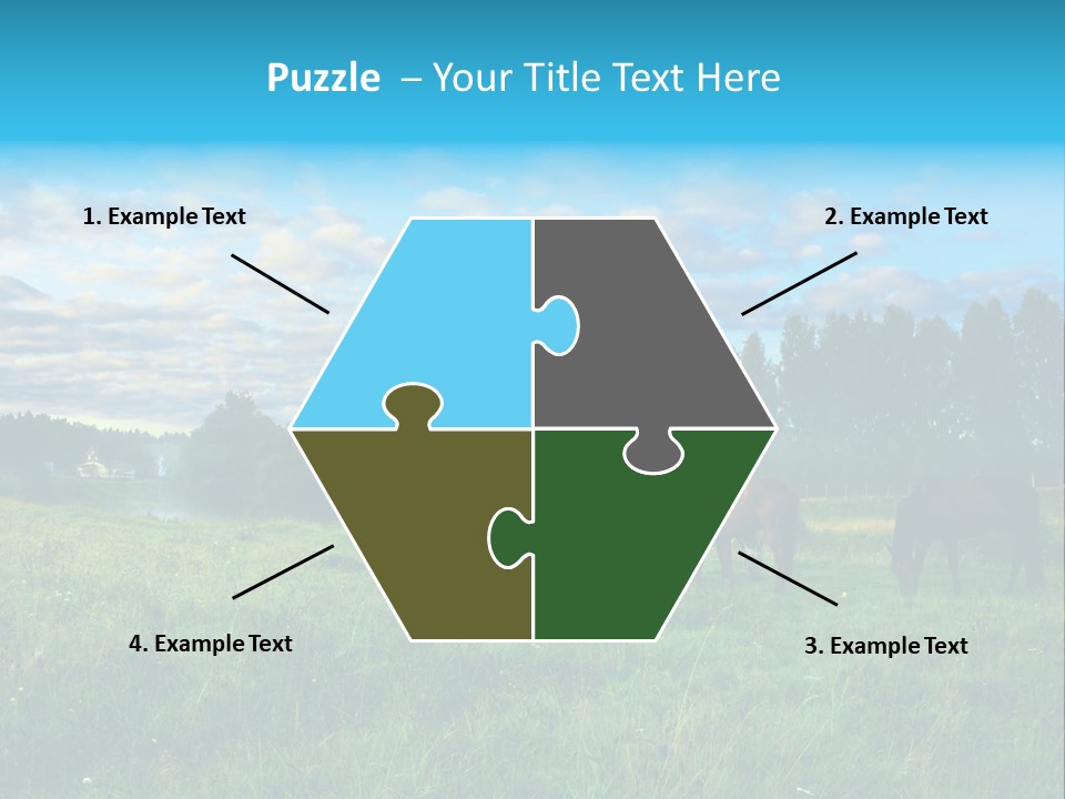 Summer Sunset Day PowerPoint Template