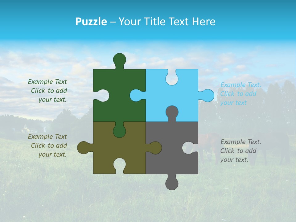 Summer Sunset Day PowerPoint Template