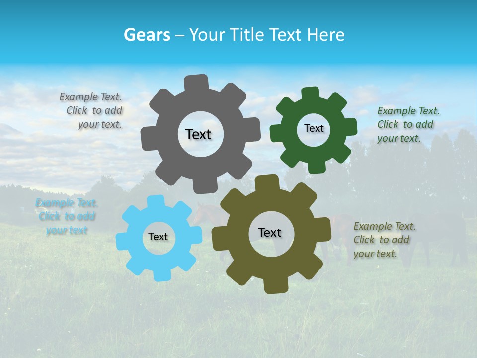 Summer Sunset Day PowerPoint Template