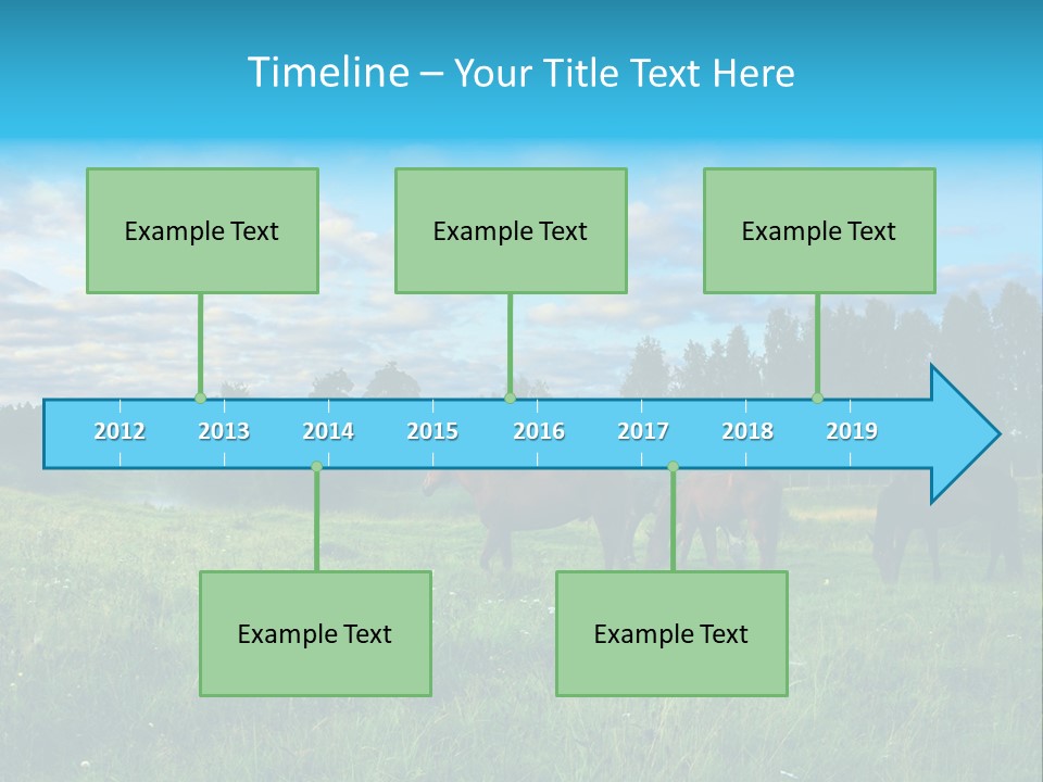 Summer Sunset Day PowerPoint Template