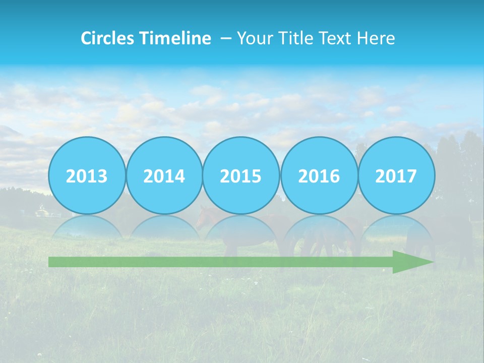 Summer Sunset Day PowerPoint Template