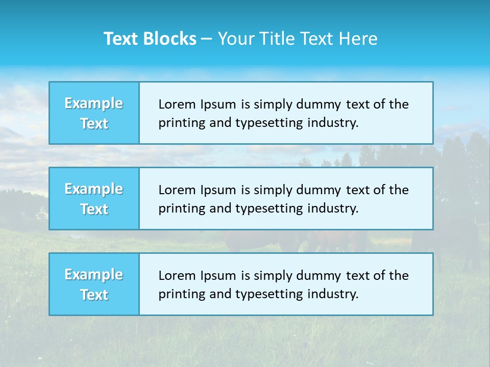 Summer Sunset Day PowerPoint Template