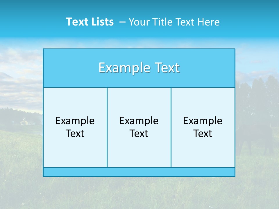 Summer Sunset Day PowerPoint Template