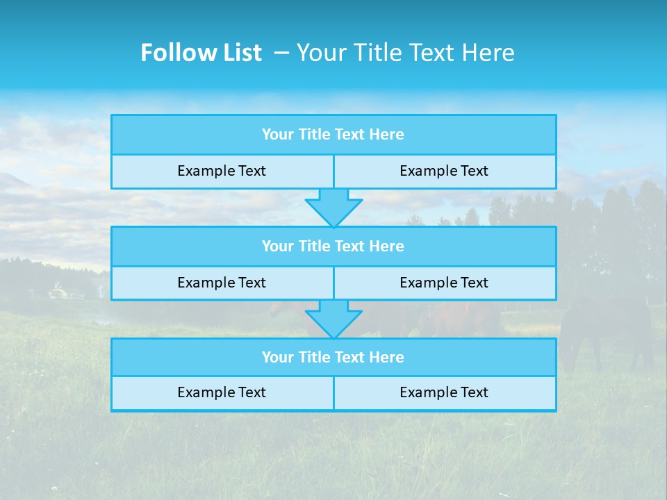Summer Sunset Day PowerPoint Template