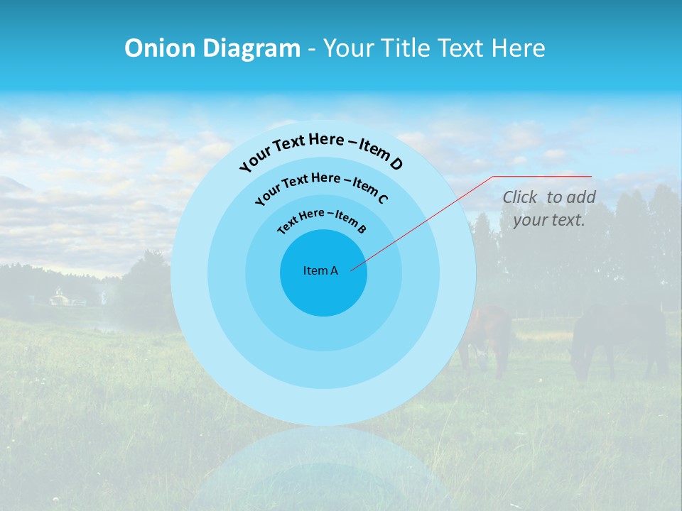 Summer Sunset Day PowerPoint Template