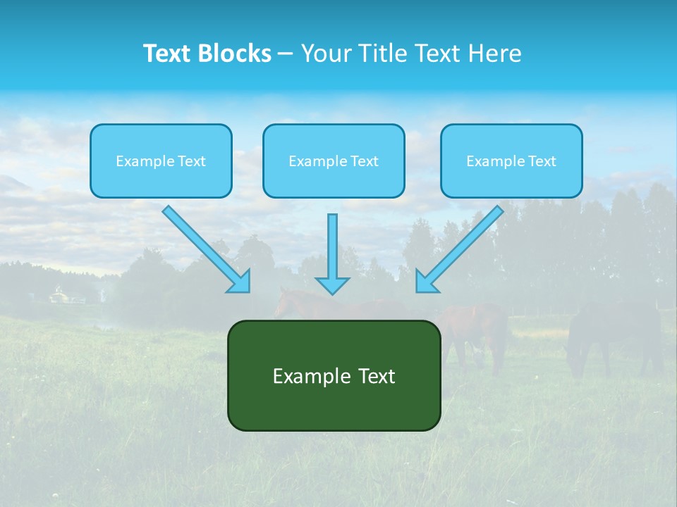 Summer Sunset Day PowerPoint Template