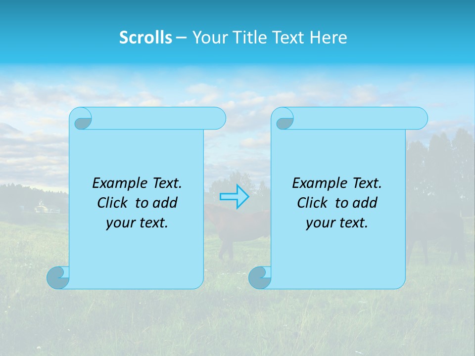 Summer Sunset Day PowerPoint Template
