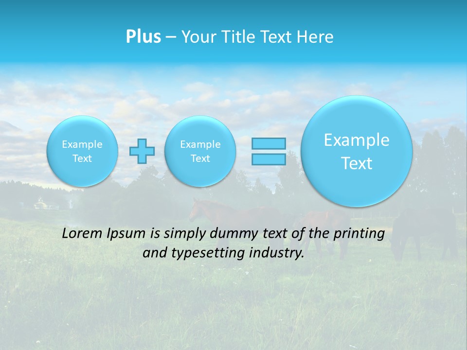 Summer Sunset Day PowerPoint Template