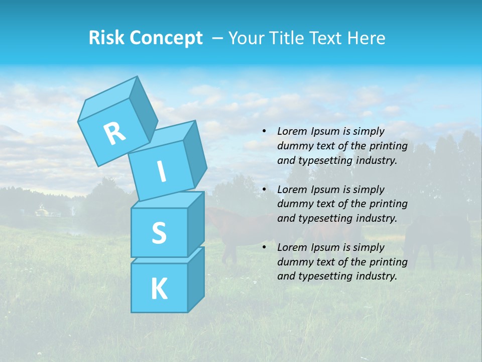 Summer Sunset Day PowerPoint Template