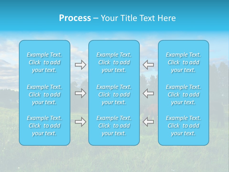 Summer Sunset Day PowerPoint Template