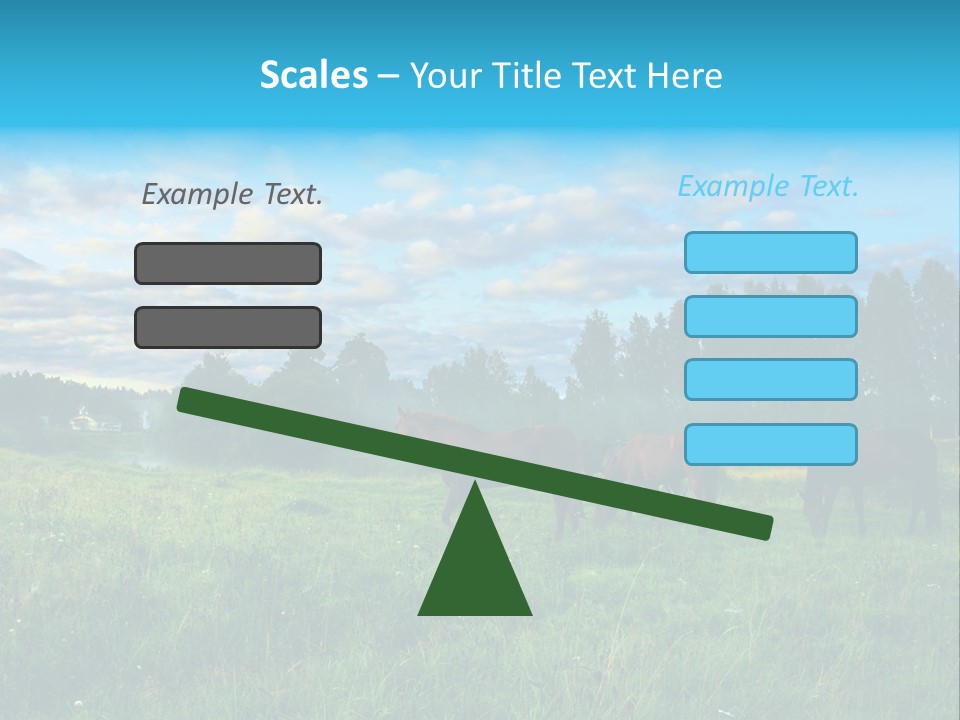 Summer Sunset Day PowerPoint Template