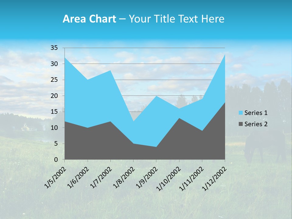 Summer Sunset Day PowerPoint Template