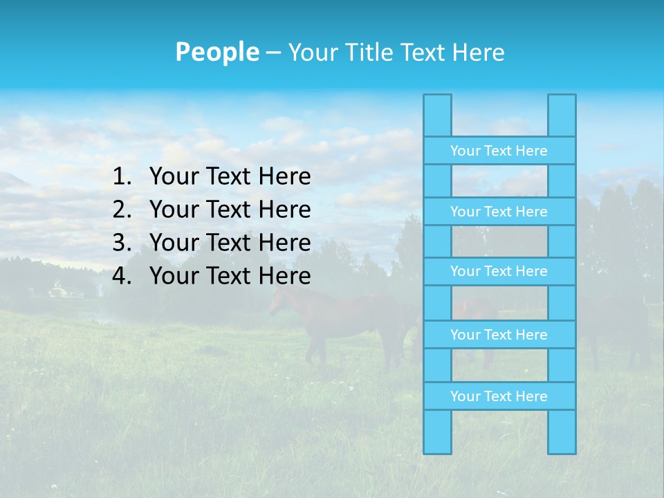 Summer Sunset Day PowerPoint Template