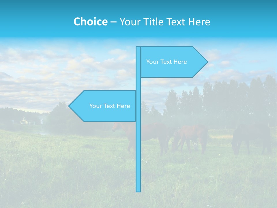 Summer Sunset Day PowerPoint Template