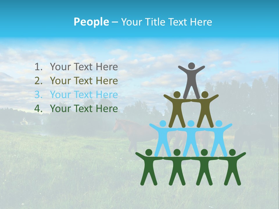 Summer Sunset Day PowerPoint Template