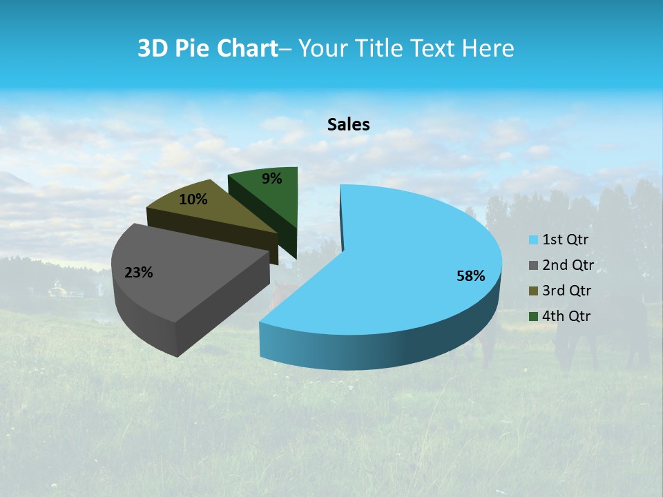 Summer Sunset Day PowerPoint Template