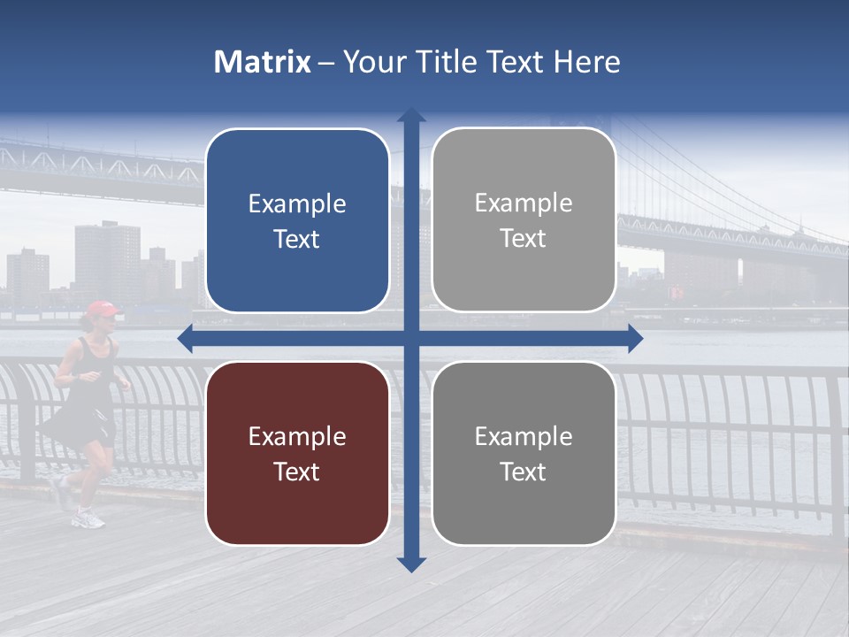 Ralph Modjeski East River Attractive PowerPoint Template