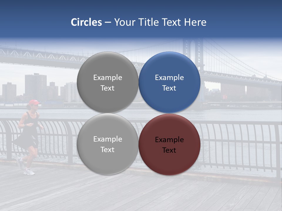 Ralph Modjeski East River Attractive PowerPoint Template
