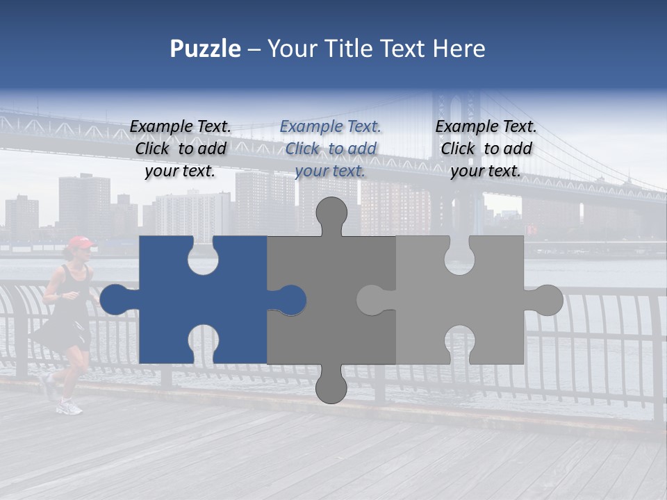 Ralph Modjeski East River Attractive PowerPoint Template