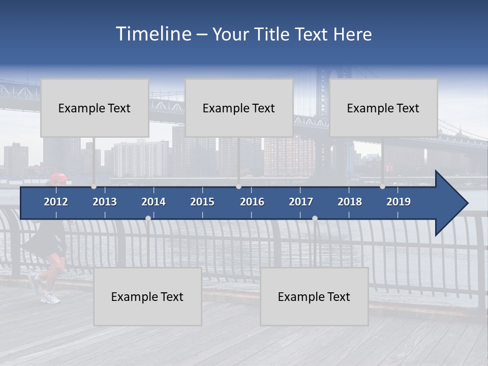 Ralph Modjeski East River Attractive PowerPoint Template