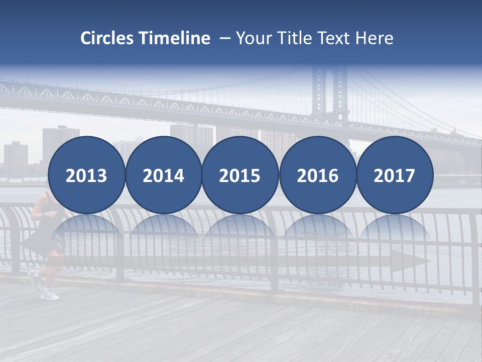 Ralph Modjeski East River Attractive PowerPoint Template