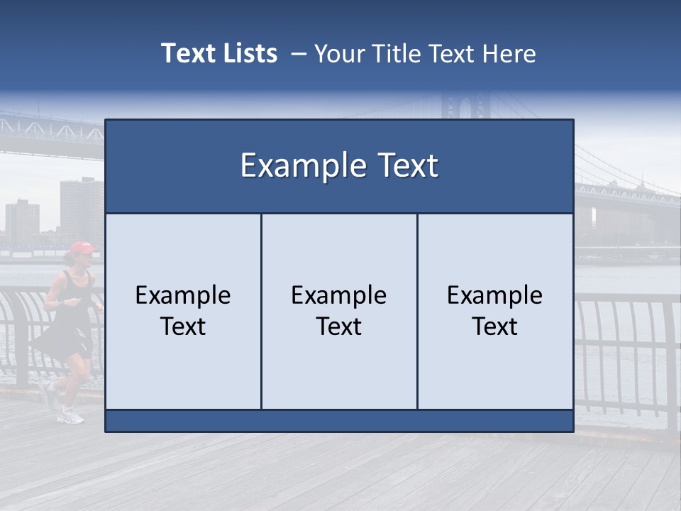 Ralph Modjeski East River Attractive PowerPoint Template