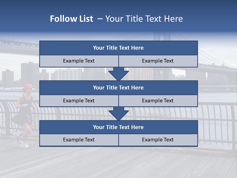 Ralph Modjeski East River Attractive PowerPoint Template