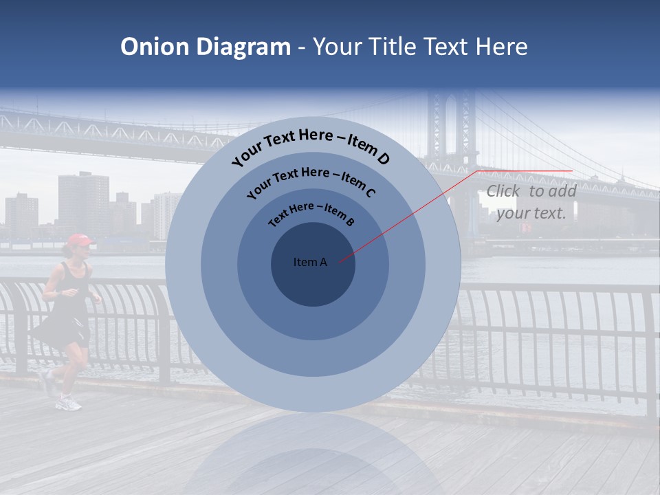 Ralph Modjeski East River Attractive PowerPoint Template