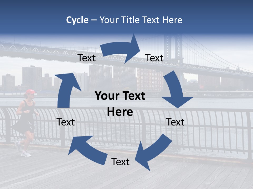 Ralph Modjeski East River Attractive PowerPoint Template