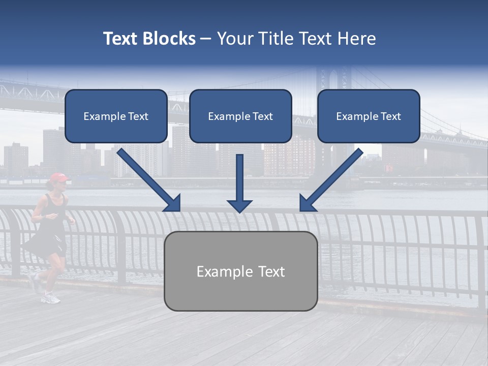 Ralph Modjeski East River Attractive PowerPoint Template
