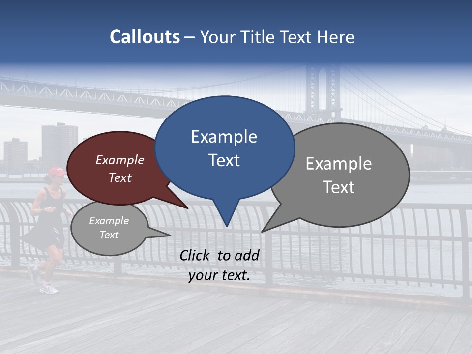 Ralph Modjeski East River Attractive PowerPoint Template