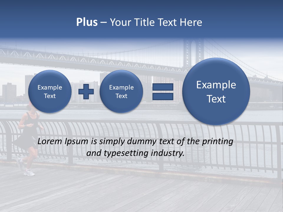 Ralph Modjeski East River Attractive PowerPoint Template