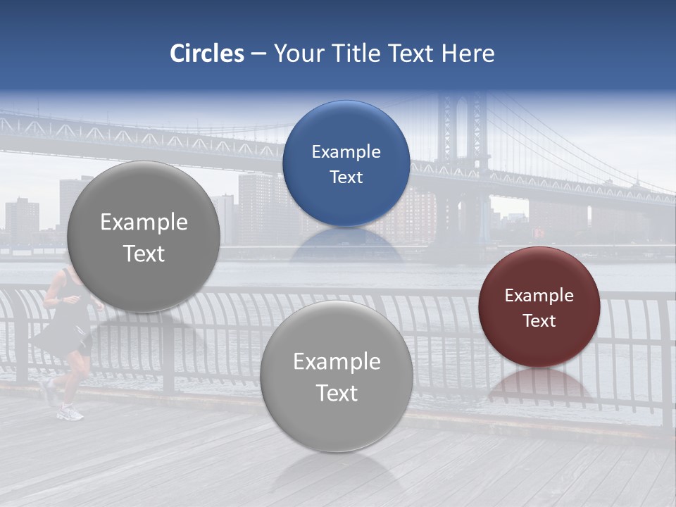 Ralph Modjeski East River Attractive PowerPoint Template