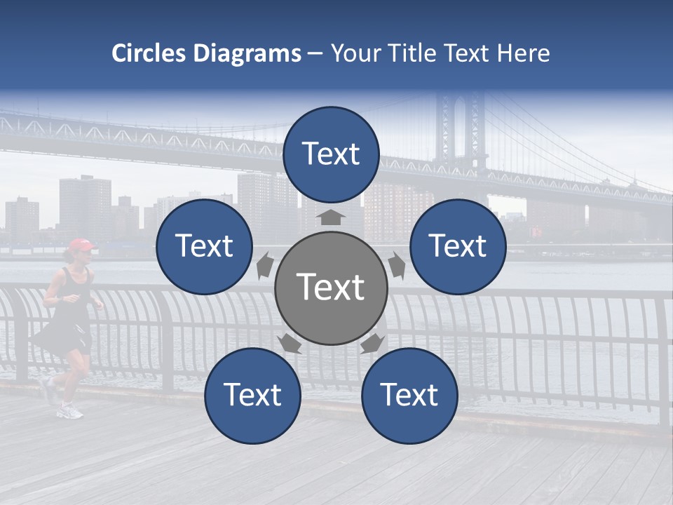 Ralph Modjeski East River Attractive PowerPoint Template