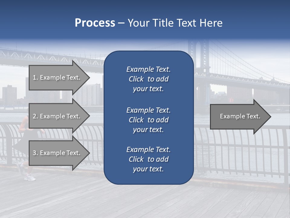 Ralph Modjeski East River Attractive PowerPoint Template