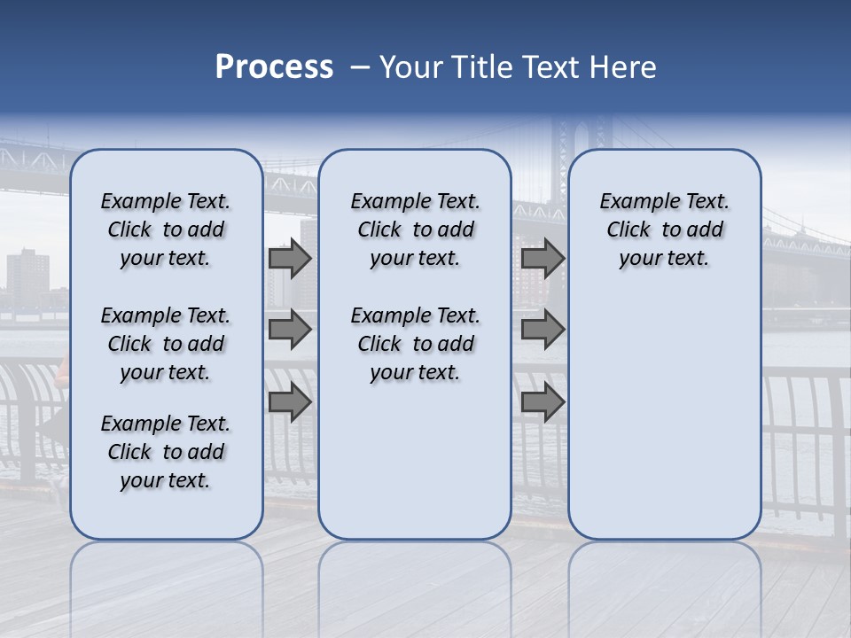 Ralph Modjeski East River Attractive PowerPoint Template