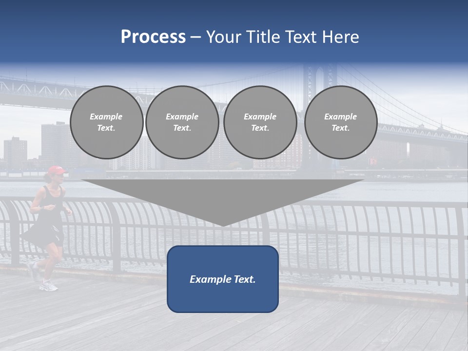 Ralph Modjeski East River Attractive PowerPoint Template