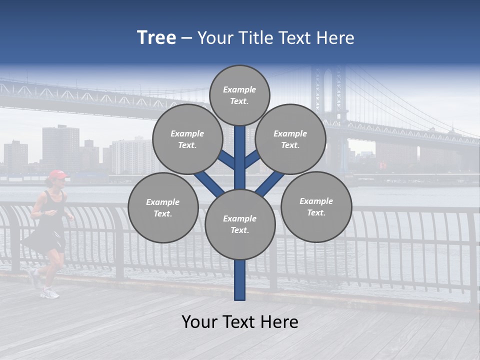 Ralph Modjeski East River Attractive PowerPoint Template