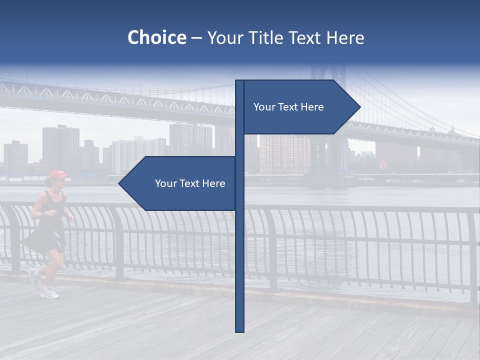 Ralph Modjeski East River Attractive PowerPoint Template
