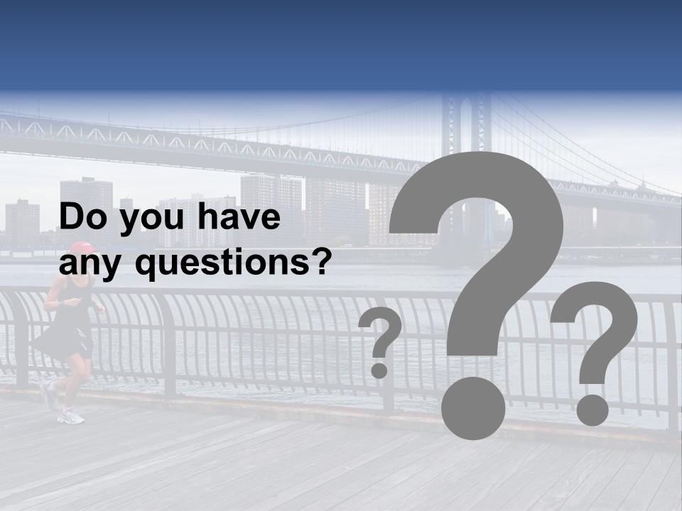 Ralph Modjeski East River Attractive PowerPoint Template