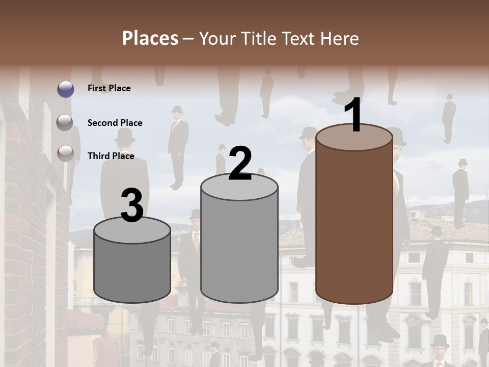 Valley Housing Landscape PowerPoint Template